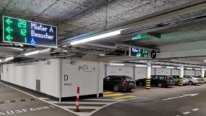 Anzeigen Parkhaus Leitsystem
