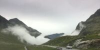 Swiss Julier mountain pass