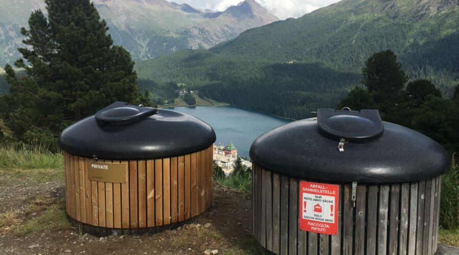 St. Moritz baut Abfall Füllstand Sensoren aus