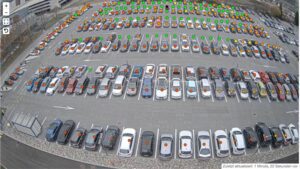 1 Kamera für bis zu 300 Parkplätze 1 Kamera für bis zu 300 Parkplätze