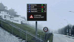 Swiss LED-Signage Outdoor Anzeige Swiss LED-Signage Outdoor Anzeige